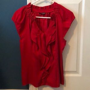 Red dressy top